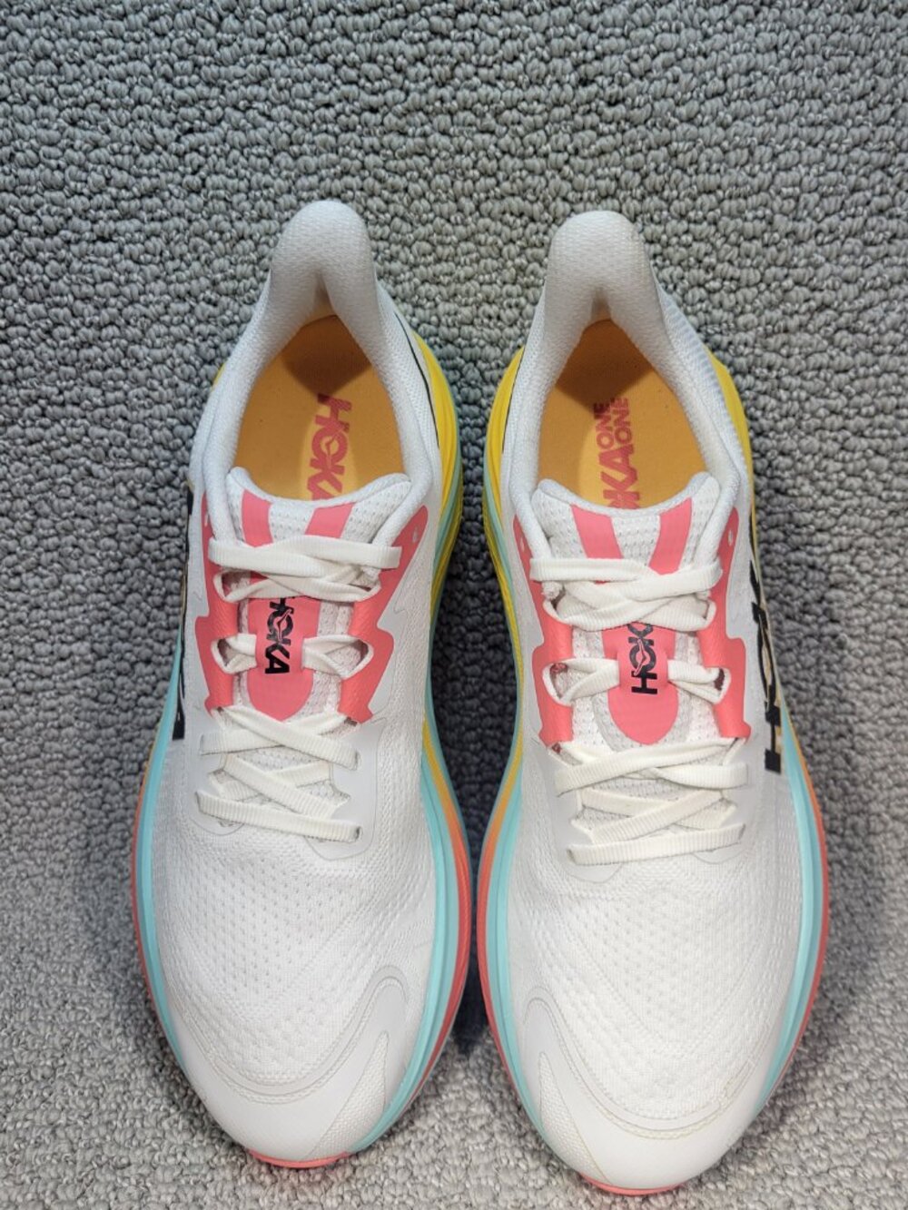 Hoka One One Skyward X Women's Size 10.5B Blanc De Blanc Swim Day 1147912 BSW - Picture 9 of 11
